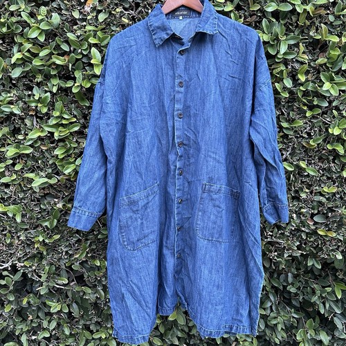 Eskandar denim shirt - eskandar,