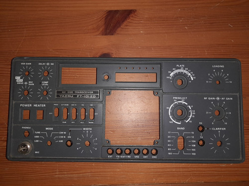 Yaesu ft101zd front facia - yaesu,