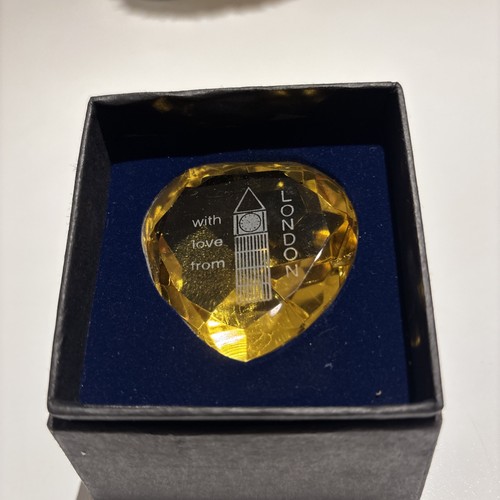 Amber color faceted - amber,