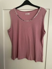 bon marche dusky pink vest top