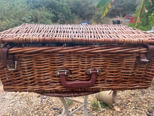 Optima wicker picnic basket - picnic,