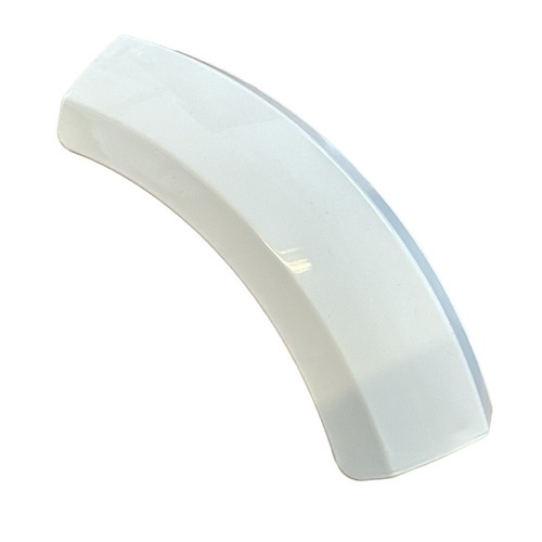 White door handle - white,