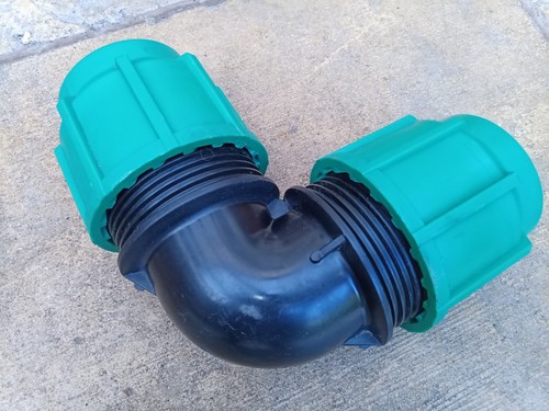 75mm elbow compression - elbow, 90°
