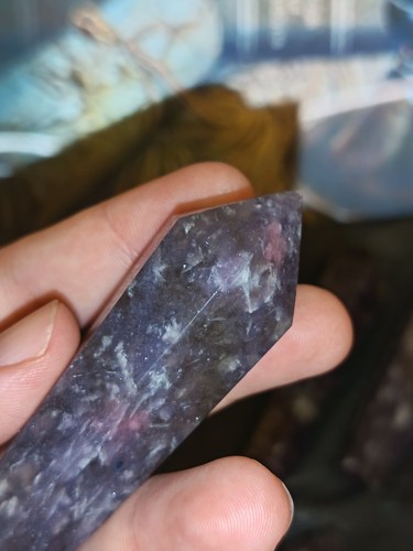 Unicorn stone polished crystal - unicorn,