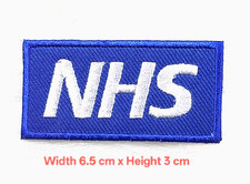 UK NHS PATCH - EMBROIDERED