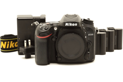 Nikon d7200 dslr camera - camera, body