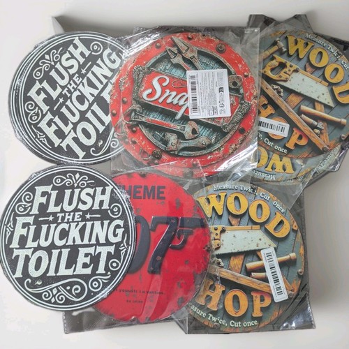 Joblot metal signs vintage - joblot,