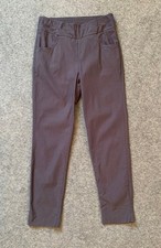 Mr Max Fashions Elastic Waist Trousers Ankle Stretch Grey UK 12