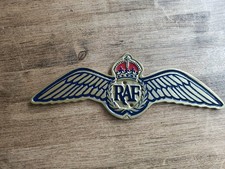 Gold Leaf and Enameled RAF