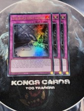 X3 PLAYSET CH01-EN038	"The Black Goat Laughs" Ultra Rare YuGiOh! NEW