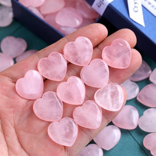 10pcs heart shaped natural - heart,