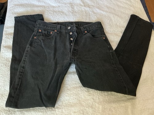 Black levi 501 jeans - black, 30/30
