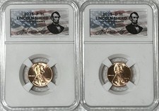 2025 P & D LINCOLN SHIELD CENT