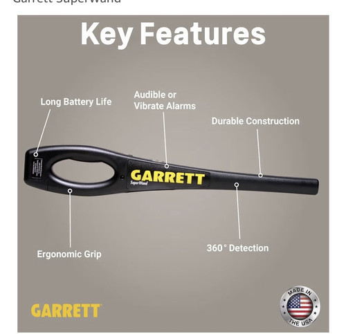 Garrett superwand handheld - superwand,