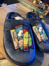 Marvel men's slippers size