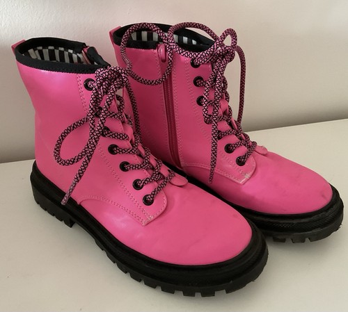 Next pink boots size 2 - pink,