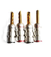 MTAudio 4mm BFA Speaker Plugs