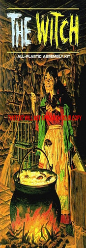 Aurora model kits the witch - model,
