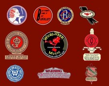 Slot machine makers logos - machine,