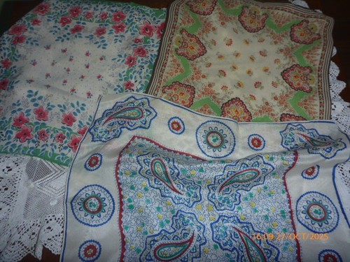 Handkerchief vintage top - handkerchief,