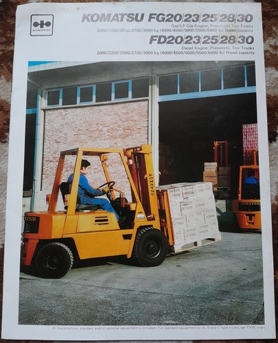 Komatsu forklift truck - komatsu,