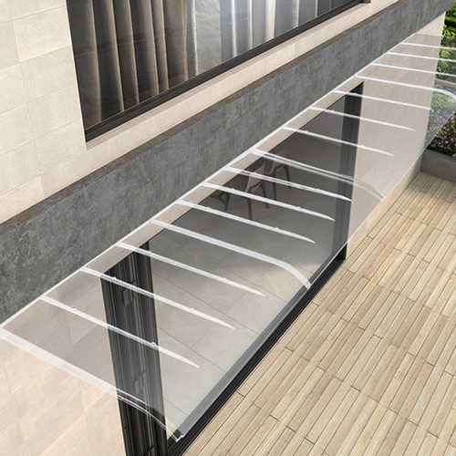 Pcs door canopy - door, transparent