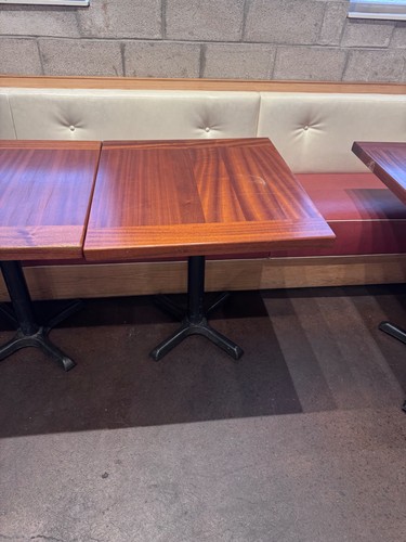 Solid wood restaurant tables - solid,