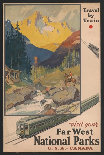 Vintage national parks - vintage, travel