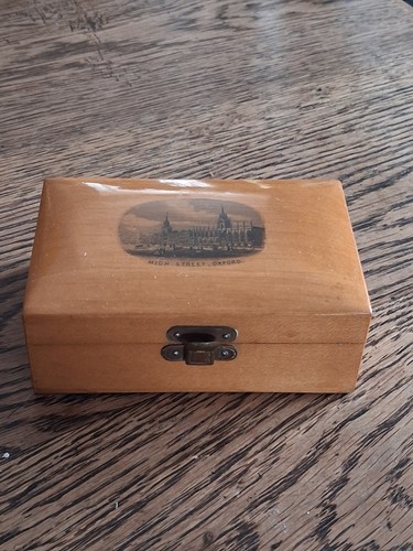 Antique mauchline ware wooden - mauchline,
