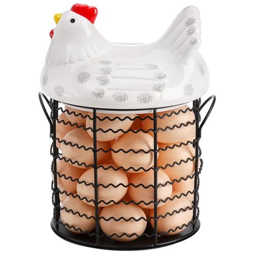 Metal wire chicken - metal,