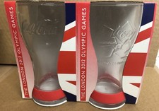 2 x McDonalds Coca Cola Glass