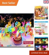 Luxury musical birthday card - musical,