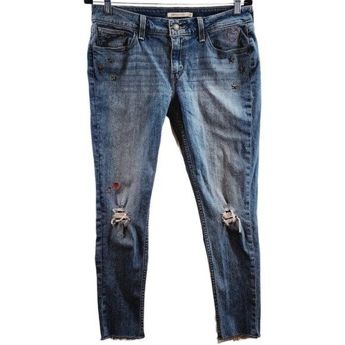 Levis 535 star studded - studded, super