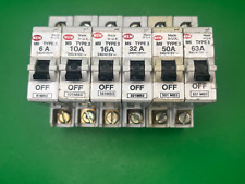 MEM Type 3 MCB 6A 61MB3 10A 101MB3 16A 161MB3 32A 321MB3 50A 501MB3 63A 631MB3