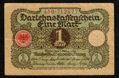 1920 germany mark - germany, 1