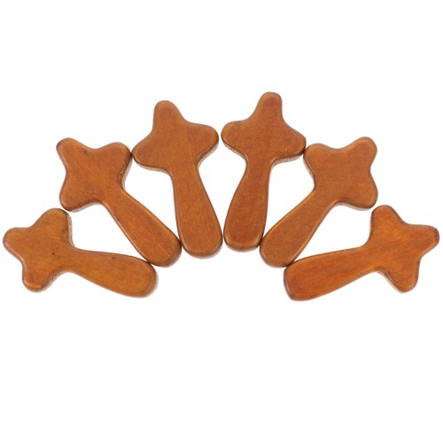 6pcs small brown - 6pcs,