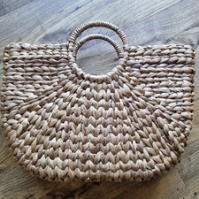 Women Straw Tote Bag Rattan