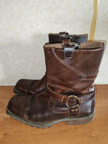 Skechers 61200 brown leather - 61200,