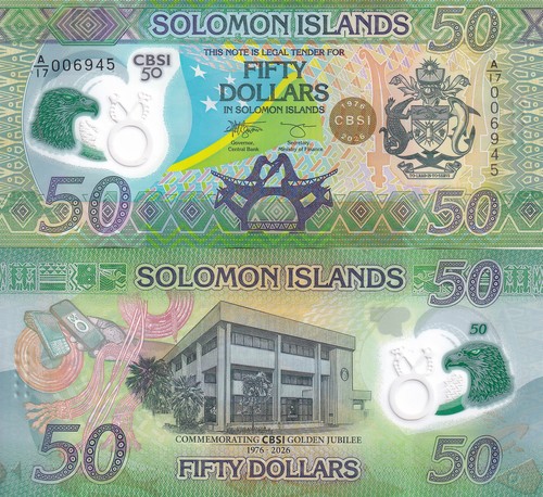 Solomon islands dollars - 50,