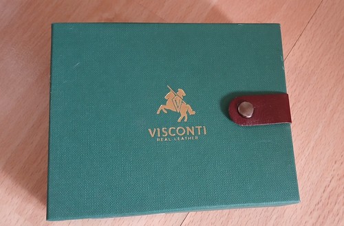 Empty visconti men wallet - empty,