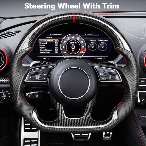 Carbon fiber steering wheel - steering,