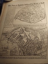 Sk209 Ephemera 1918 WW1 map
