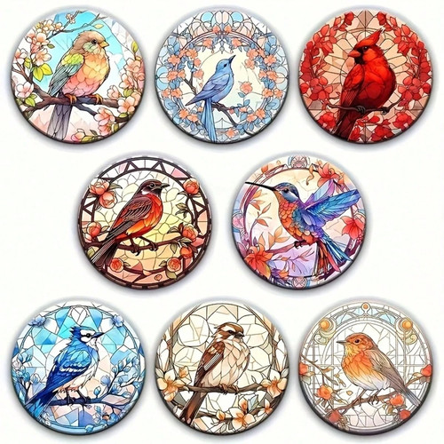 Birds the world coaster - of, set
