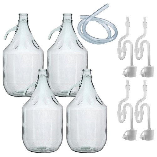 Glass demijohn litre - 5l,