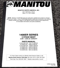 Manitou K1407ER 5-Stage Mast