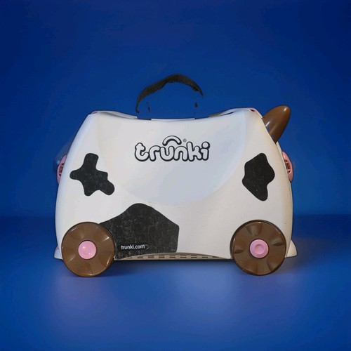 Trunki suitcase cow design - suitcase,
