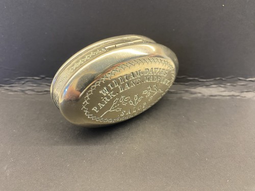 Vintage miners brass tobacco - vintage,
