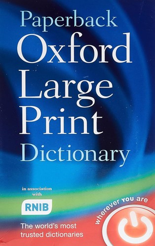 Paperback oxford large - paperback,