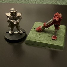 Mole Mortar with Imperial Guard Operator Rogue Trader Citadel Metal 40k