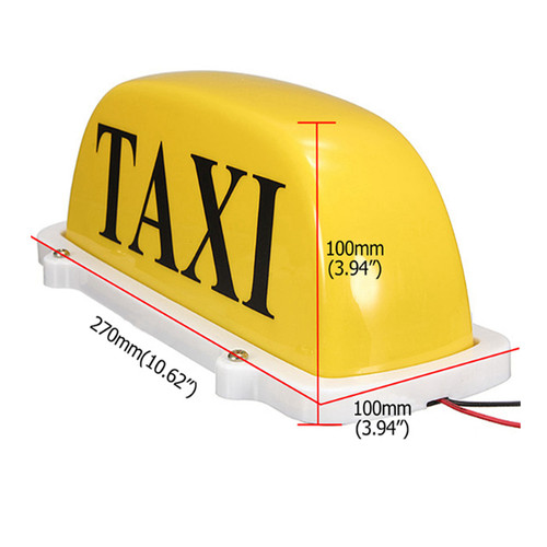 Taxi car sigh - car, magnetic